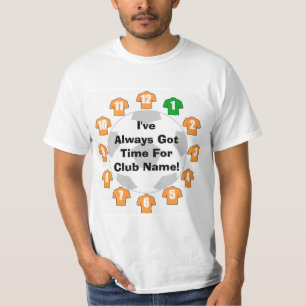 Shirt für Fußballverbrechen
