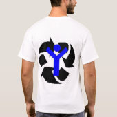 Shirt für gerecycelte Jugend (Rückseite)