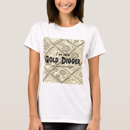 Shirt für Golder Digger (Vorderseite)