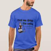 Shirt für Kaffee und Jungen (Vorderseite)