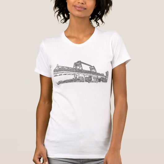 Shirt für kiesige Frauen (Vorderseite)