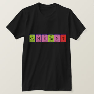 Shirt für konstante periodische Tabellennamen