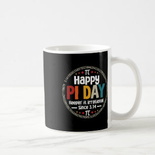 Shirt für Lehrer Vintag 3,14 Pi-Stellen Kaffeetasse