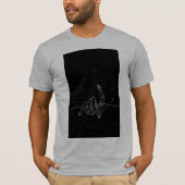 Shirt für Männer: Sterne sehen (Vorderseite)