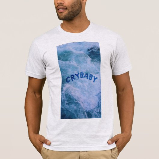 Shirt für Männer: Wellen nie die (Vorderseite)