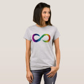 Shirt für Neurodiversity-Infinity-Logos (Vorne ganz)