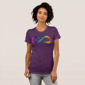 Shirt für Neurodiversity-Infinity-Logos (Vorne ganz)