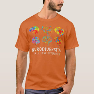 Shirt für Neurovielfalt - Embrace ADHD Autismus Aw
