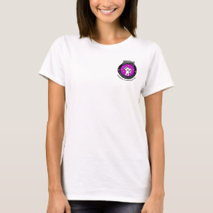 Shirt für Offizielle kleine Logos für Frauen weiß