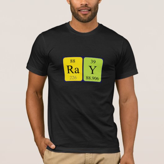 Shirt für periodische Tabellen (Vorderseite)