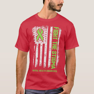 Shirt für psychische Gesundheit bekämpft Stigma-Mä