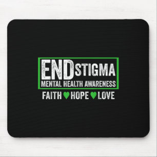 Shirt für psychische Gesundheit - psychische Gesun Mousepad