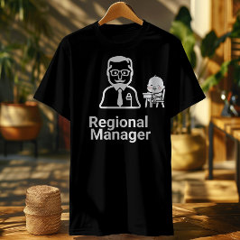Shirt für Regionalmanager - Papa und Sohn