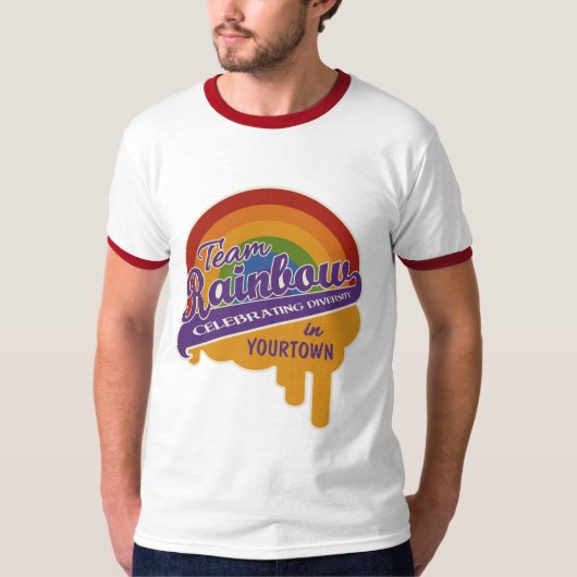 Shirt für Team Rainbow (Vorderseite)