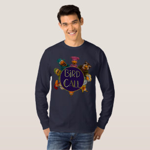 Shirt für Vogel-Call-Cast und Logos