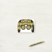 shirt-GAMER-02a Post-it Klebezettel (Auf Schreibtisch)