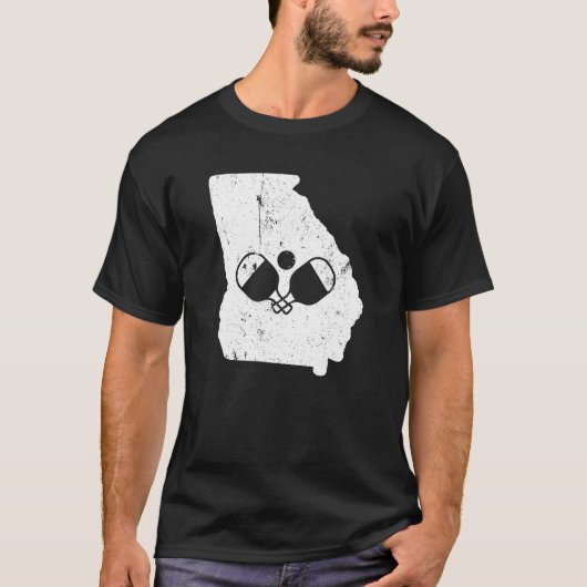 Shirt Georgia Pickleball Pickleball Geschenke (Vorderseite)