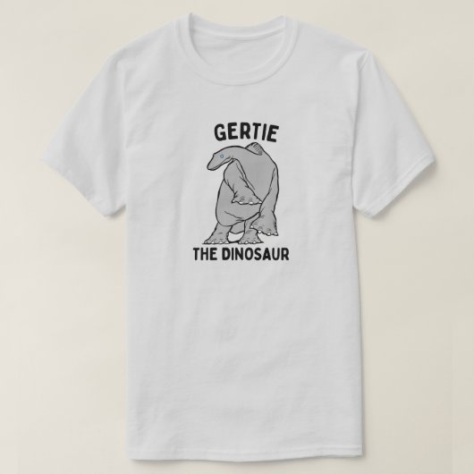 Shirt "Gertie the Dinosaur" (Design vorne)