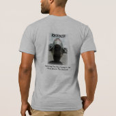 Shirt - glaubt wie das Fliegen eines Jets (Rückseite)