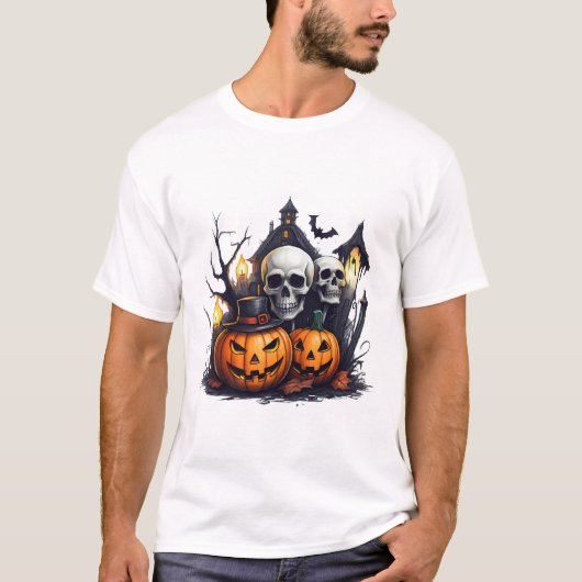 Shirt Haloween Basic Men T (Vorderseite)