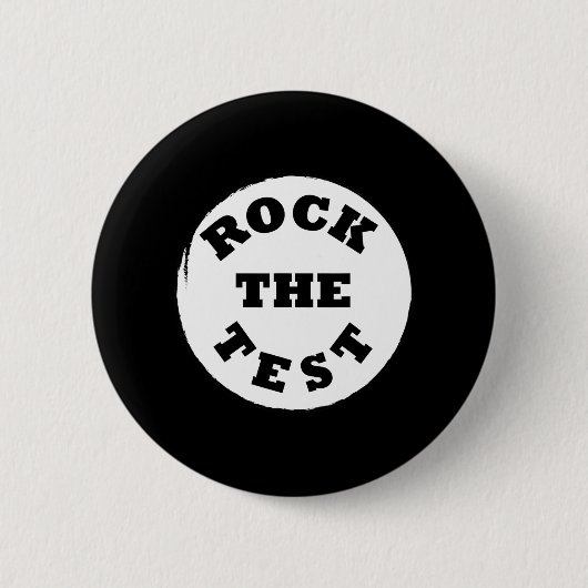 Shirt hat die "Damen-Schule" der Testreihen Button (Vorderseite)