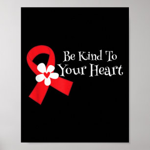 Shirt Herzkrankheiten Poster