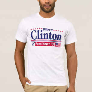 Shirt Hillary-Clinton Präsidenten-'08