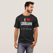 Shirt "I Heart Lesbians" (Vorne ganz)