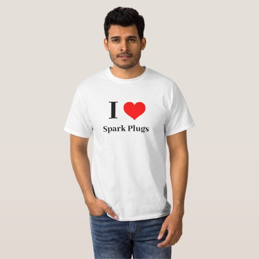Shirt - I Heart Spark Plugins (Vorne ganz)