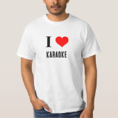 Shirt - Ich Herz Karaoke (Vorderseite)