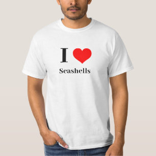 Shirt - ich Herz Seashells