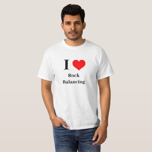 Shirt - ich höre Rock Balancing (Vorne ganz)