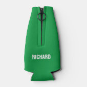 Shirt in hellblauen Streifen Flaschenkühler (Rückseite)