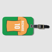 Shirt in Old Gold Gepäckanhänger (Vorderseite (Horizontal))