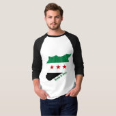 Shirt - Kostenlose Syria Karte (Vorne ganz)