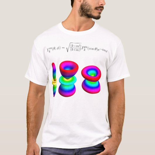 Shirt, kugelförmige Harmonik T-Shirt (Vorderseite)