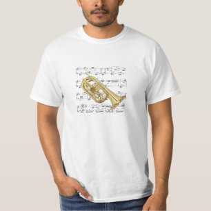 Shirt (Licht). Marschierender Euphonium. Wählen