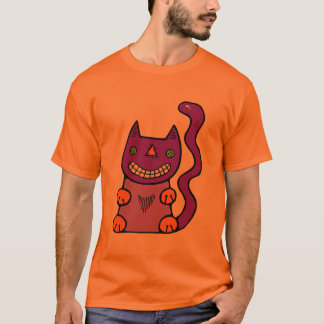 Shirt - lila Katze Halloweens