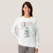 Shirt longsleeve der Winter der Frauen (Vorne ganz)