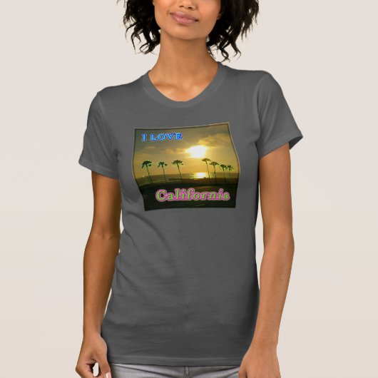Shirt "Lovely California 2" (Vorderseite)