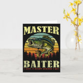 Shirt-Master-Schwimmer Funny-B-Vater Karte (Gelbe Blume)