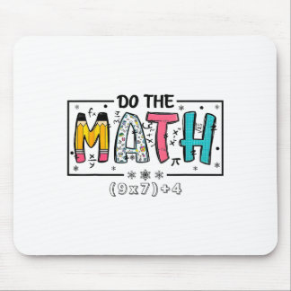 Shirt Mathe 67 Mathelehrer Sechs Mousepad
