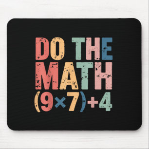 Shirt Mathe 67 Meme Sechs Sieben Mousepad