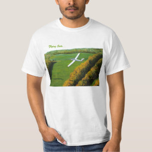Shirt mit "allein fliegen "