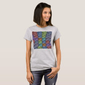 Shirt mit Blumen - mehrfarbig (Vorne ganz)