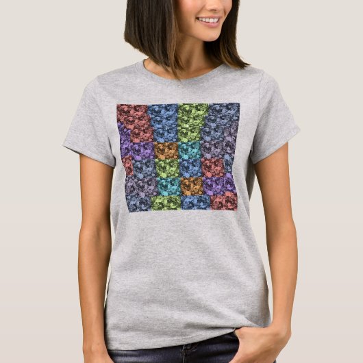 Shirt mit Blumen - mehrfarbig (Vorderseite)