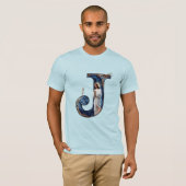 Shirt mit Buchstabe J (Vorne ganz)