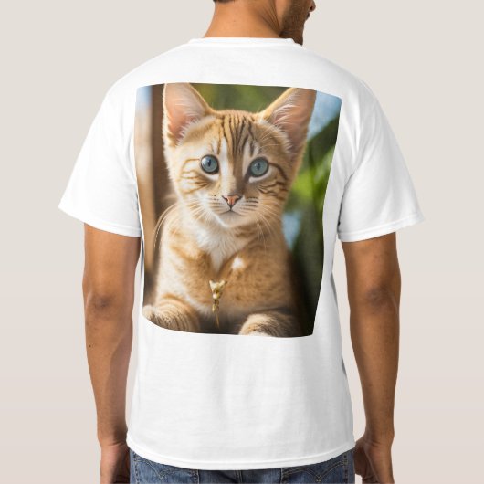 Shirt mit Kätzchen (Rückseite)