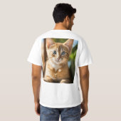 Shirt mit Kätzchen (Schwarz voll)