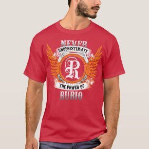 Shirt mit Rubio-Namen unterschätzt den Power nie